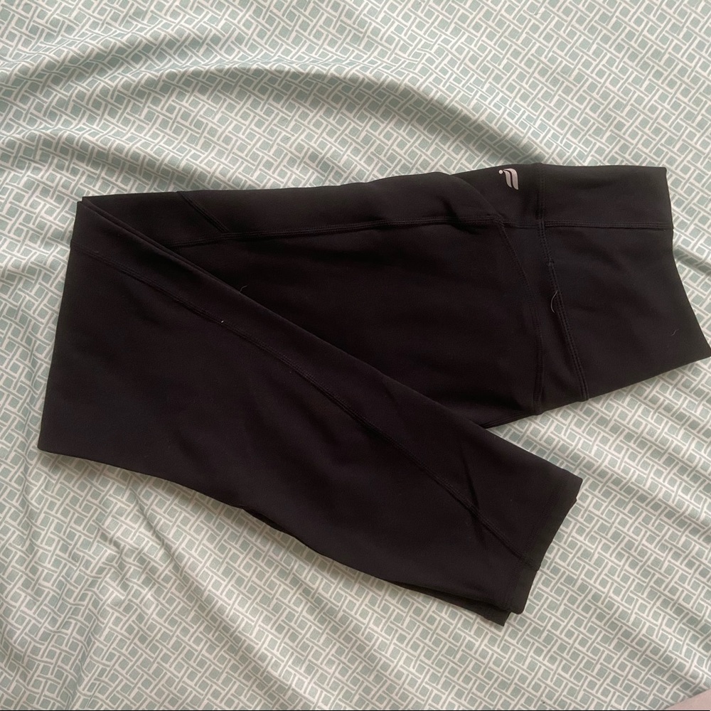 Black Fabletics Oasis High Waisted 7/8 Legging